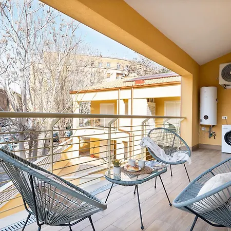 Urban Oasis Labicana Modern Loft With Terrace * Rome